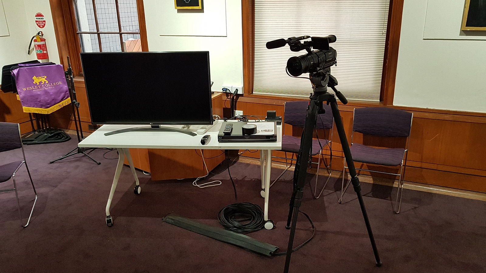 Video Camera Hire for Role Play Acting and Recording Meeting